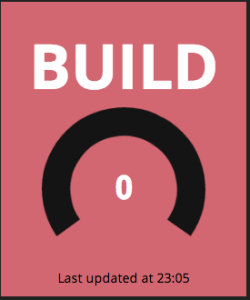 Failed build